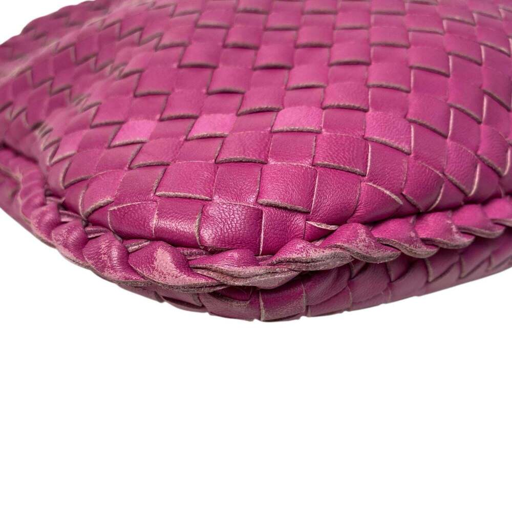 BOTTEGA VENETA Pink Intrecciato Shoulder Bag - Picture 14 of 16